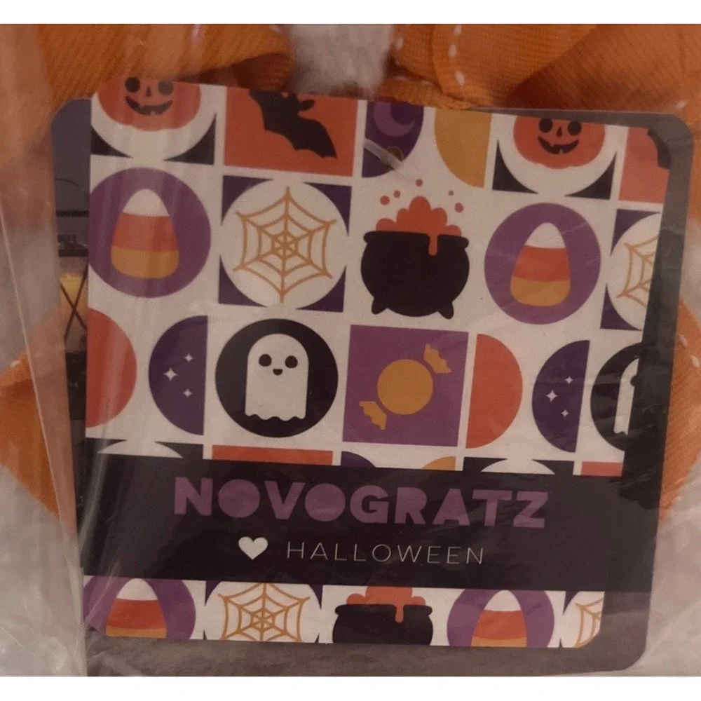 New Novogratz Set Of 3 Halloween Ghost Family Sherpa Throw Pillows Dad Mom Baby